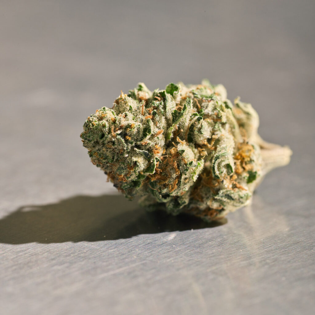 trimmed cannabis bud
