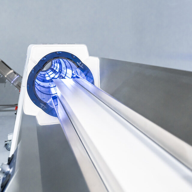 Mobius infeed cannabis conveyor stainless steel cannabis conveyor