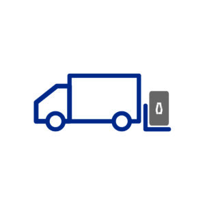 truck with lift-gate-lowering package to the ground