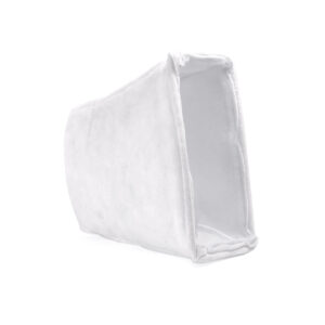 White dry filter bags